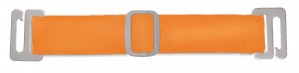 Neon Orange Badge Holder Straps