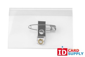 Name Tag Holder With Pin/Clip Combo | QTY: 100
